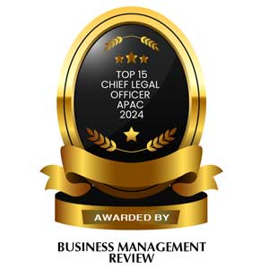Top 15 Chief Legal Officer APAC - 2024