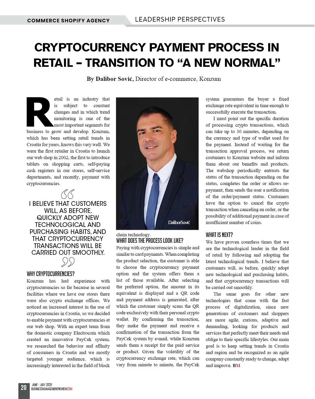 Retail  | Business Management Review